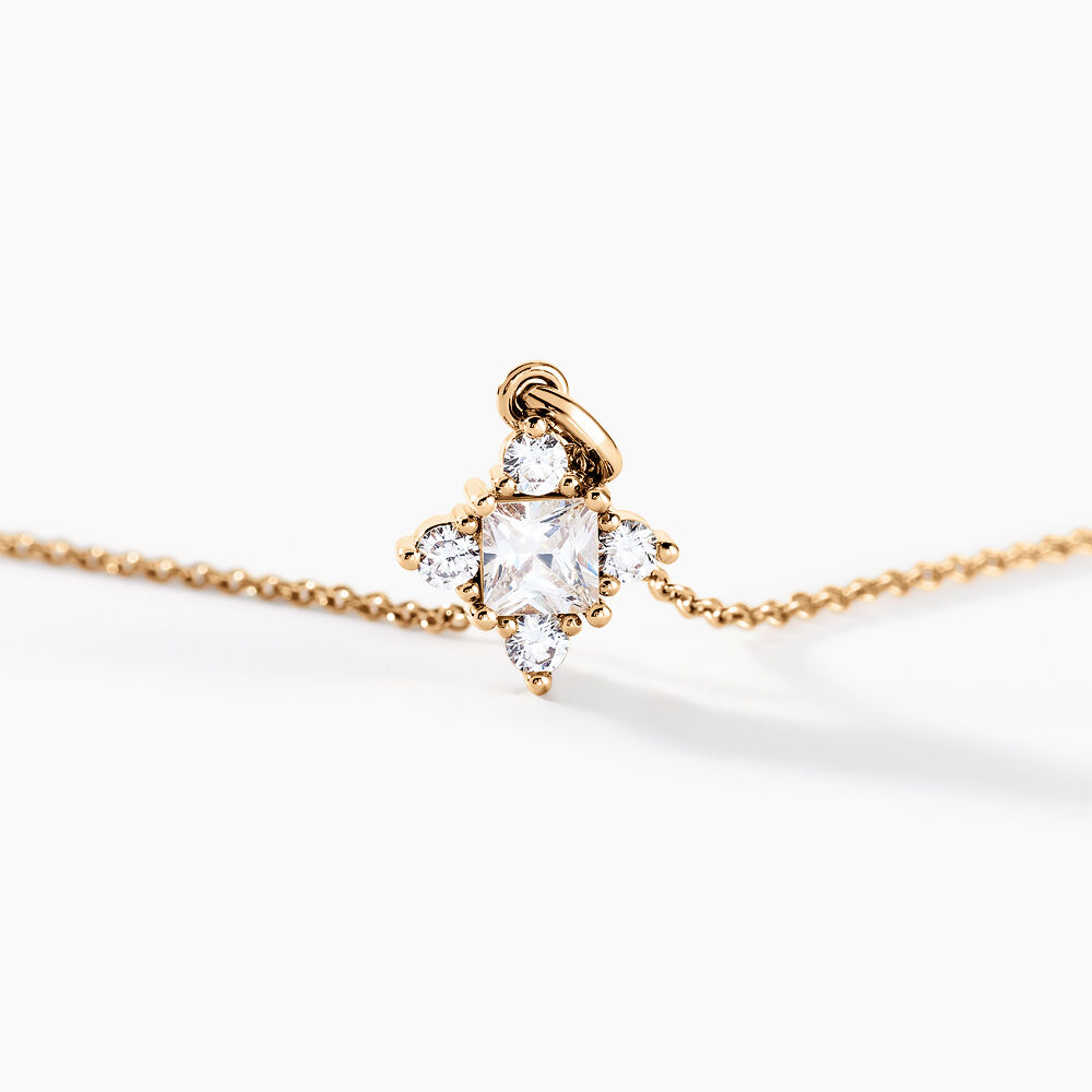 Collier Doline Plaqué Or Doré Oxyde De Zirconium - Colliers avec pierres Femme | Marc Orian