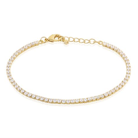 Bracelet Plaqué Or Zoelia Oxydes De Zirconium - Bracelets chaînes Femme | Marc Orian
