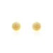 Boucles D'oreilles Puces Fidelia Boule Sablee Or Jaune - Puces Femme | Marc Orian