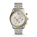 Montre Michael Kors Lexington Argent&eacute; - Montres &eacute;tanches Homme | Marc Orian