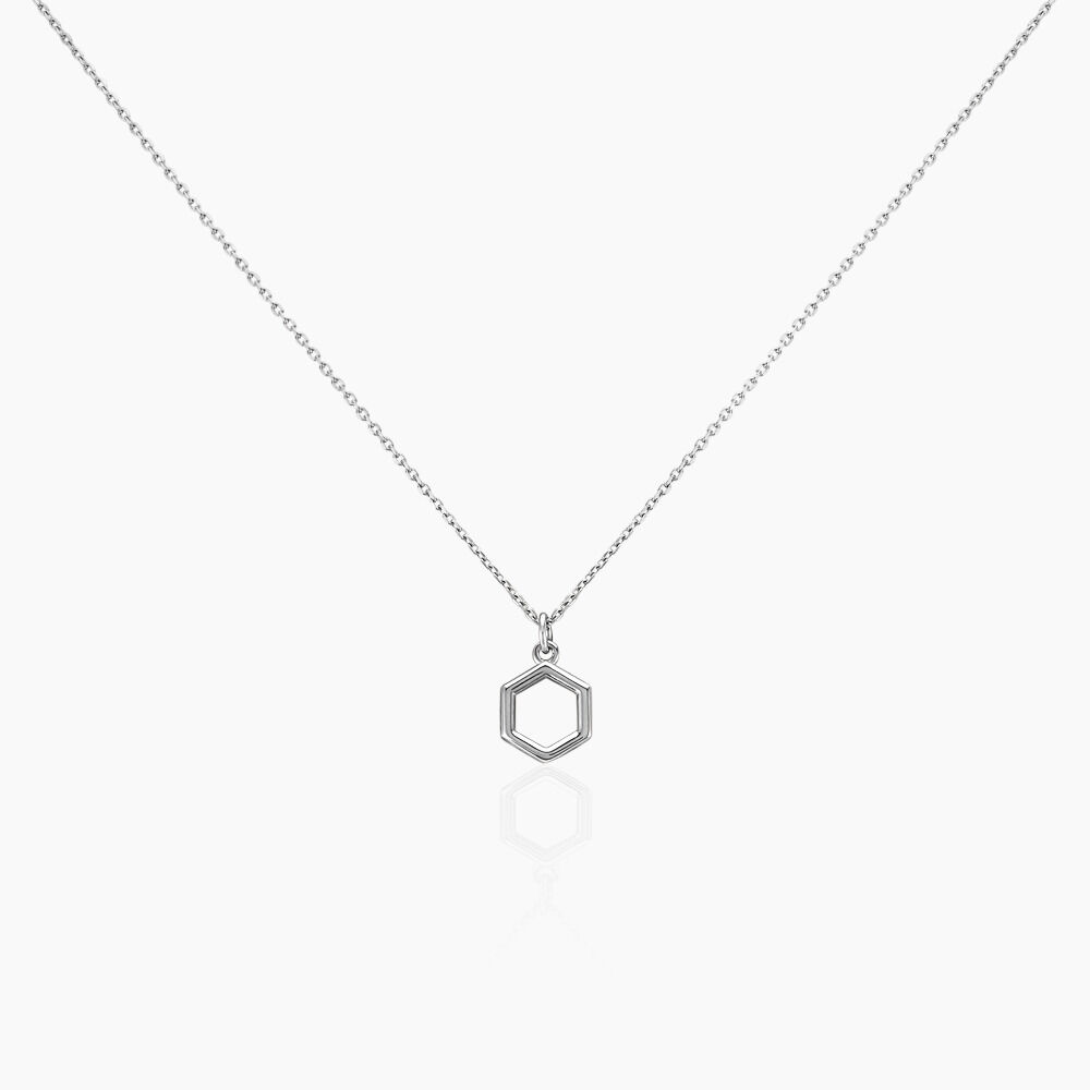 Collier Brielle Argent Blanc - Colliers Femme | Marc Orian