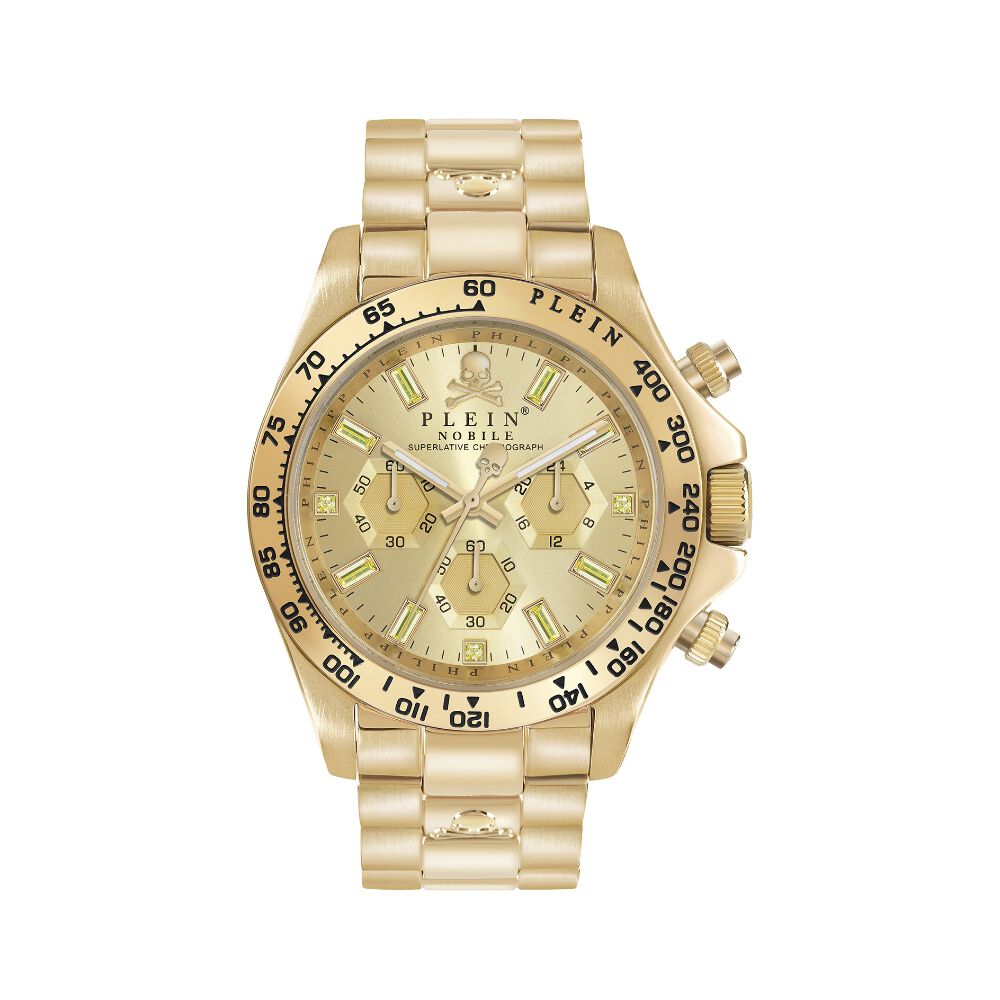 Montre Philipp Plein Nobile Dor&eacute; - Montres &eacute;tanches Homme | Marc Orian