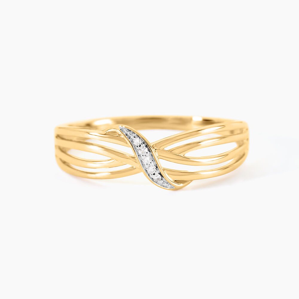 Bague Guerino Or Jaune Diamant - Bagues pierres pr&eacute;cieuses Femme | Marc Orian