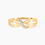 Bague Guerino Or Jaune Diamant - Bagues pierres pr&eacute;cieuses Femme | Marc Orian