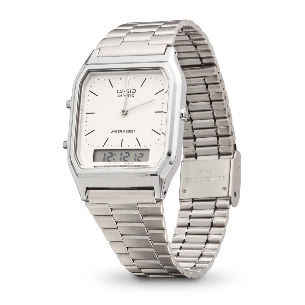Montre Casio Collection Vintage Blanc - Montres classiques Unisex | Marc Orian