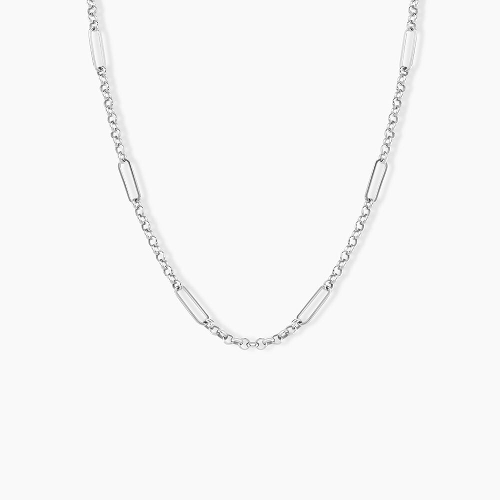 Collier Ben Argent Blanc - Chaines Homme | Marc Orian
