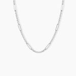 Collier Ben Argent Blanc - Chaines Homme | Marc Orian