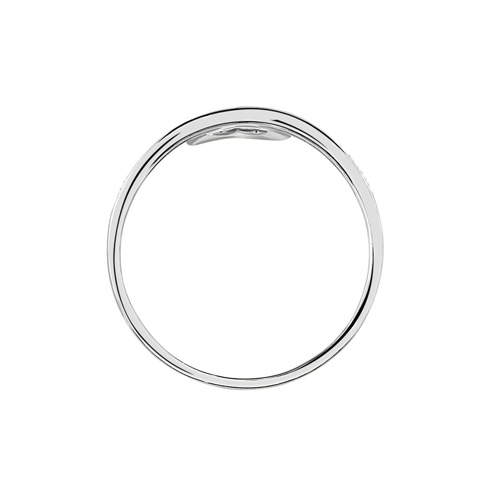 Bague Delaney Or Blanc Diamant - Bagues pierres précieuses Femme | Marc Orian