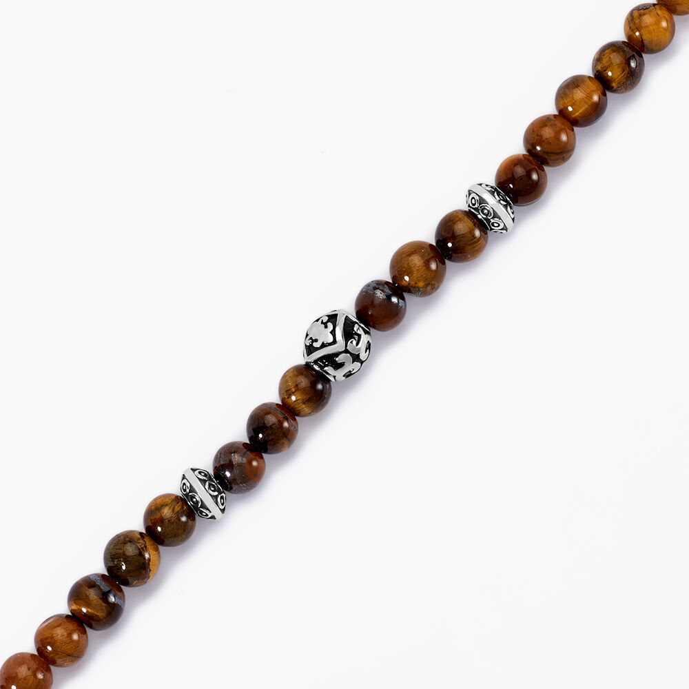 Bracelet Labhras Acier Blanc - Bracelets cha&icirc;nes Homme | Marc Orian