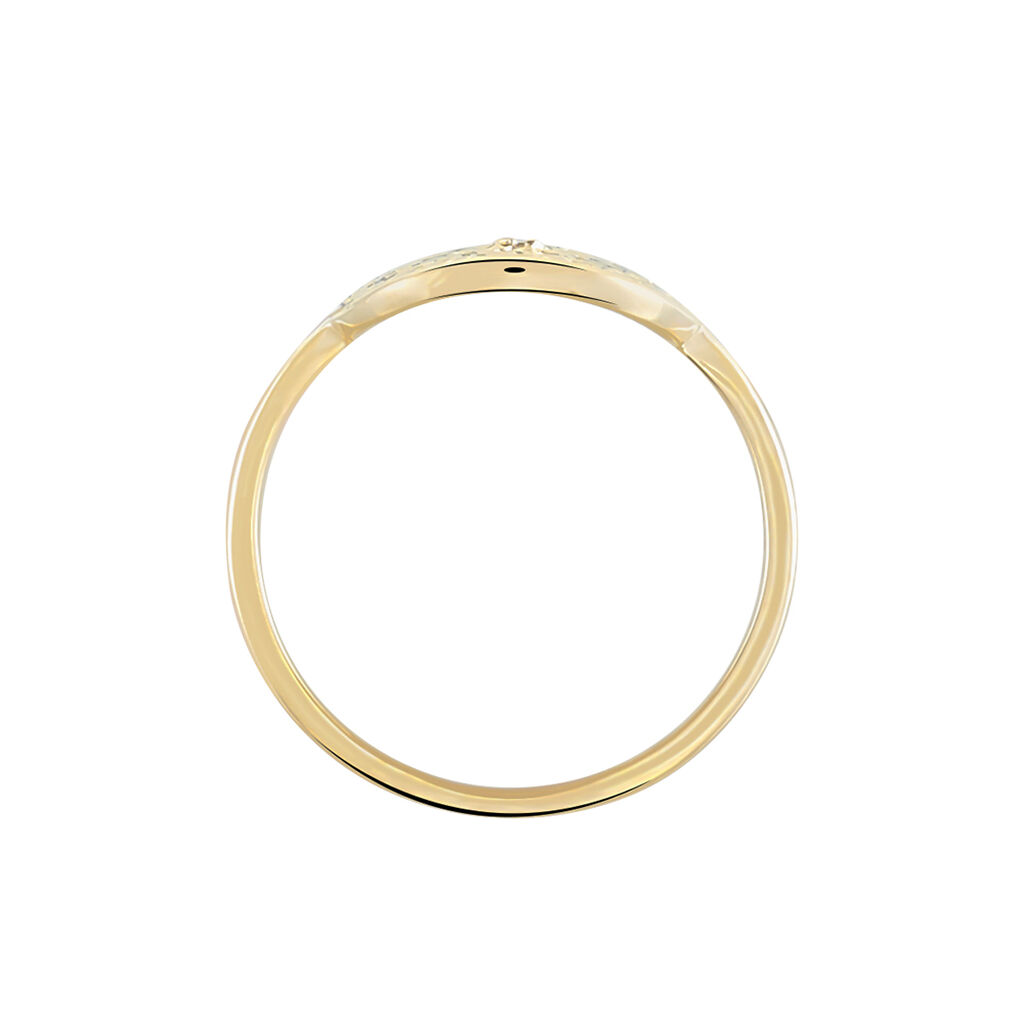 Bague Laurina Plaqué Or Jaune Oxyde De Zirconium - Bague fantaisie Femme | Marc Orian