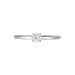 Bague Solitaire Or Blanc Flora Diamant - Solitaires Femme | Marc Orian