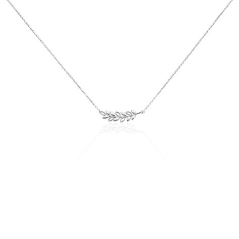 Collier Gaxine Argent Blanc - Colliers Femme | Marc Orian