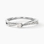 Bague Solitaire Asia Or Blanc Diamant