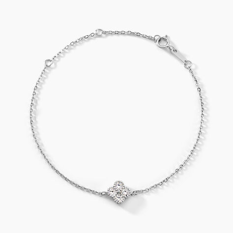 Bracelet Mailys Argent Blanc Oxyde De Zirconium - Bracelets fantaisie Femme | Marc Orian