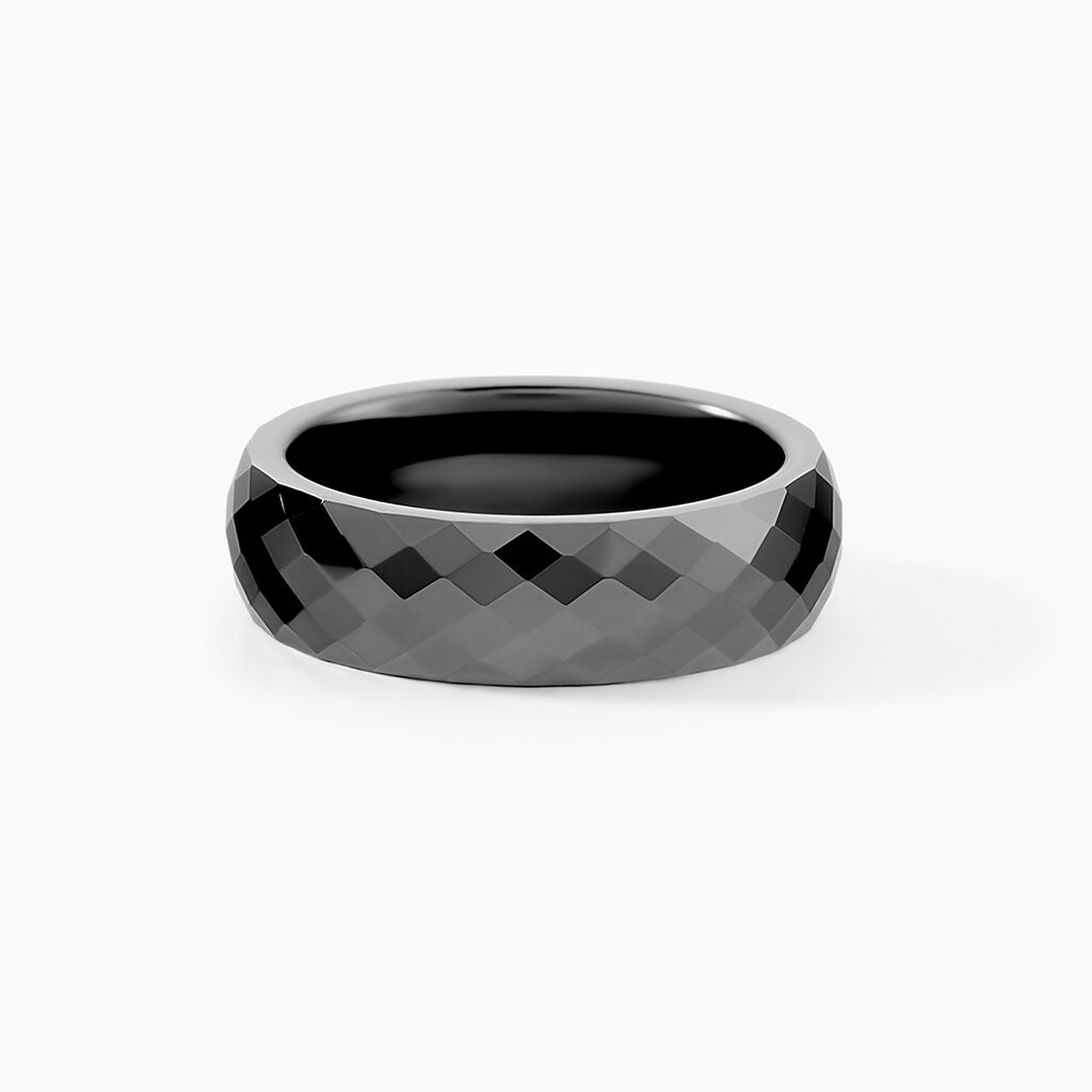 Bague Marichka Ceramique Noir Céramique - Bagues avec pierre Femme | Marc Orian