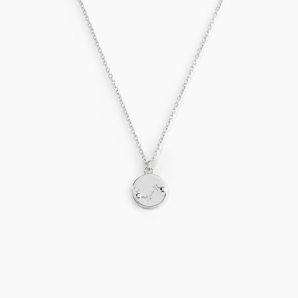 Collier Despina Argent Blanc Oxyde De Zirconium - Colliers avec pierres Femme | Marc Orian