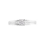 Bague Kate Or Blanc Diamant - Parures de mariage Femme | Marc Orian