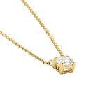 Collier Aphrodite Or Jaune Diamant Synthetique - Colliers avec pierres Femme | Marc Orian