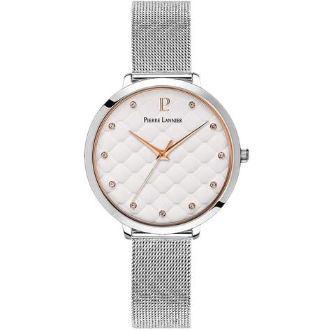 Montre Pierre Lannier Grace Blanc - Montres &eacute;tanches Femme | Marc Orian