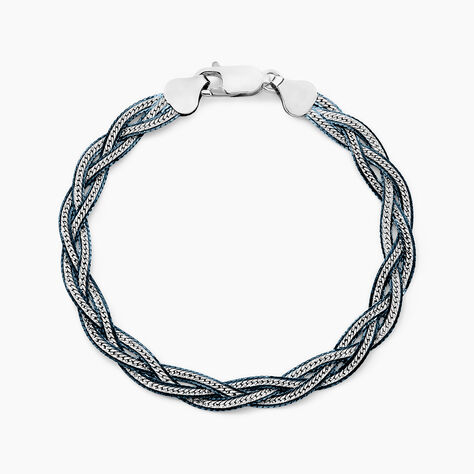 Bracelet Elae Argent Bicolore - Bracelets mailles Femme | Marc Orian