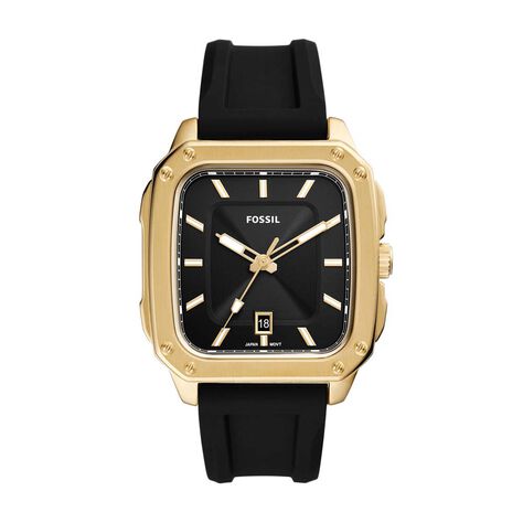 Montre Fossil Inscription Noir - Montres Homme | Marc Orian