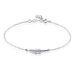 Bracelet Argent Blanc Stieg - Bracelets chaînes Femme | Marc Orian