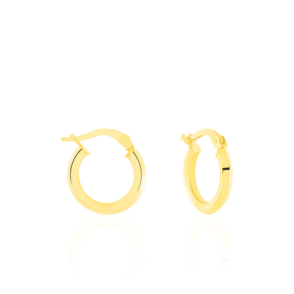 Créoles Ilana Or Jaune - Boucles d'oreilles Créoles Femme | Marc Orian