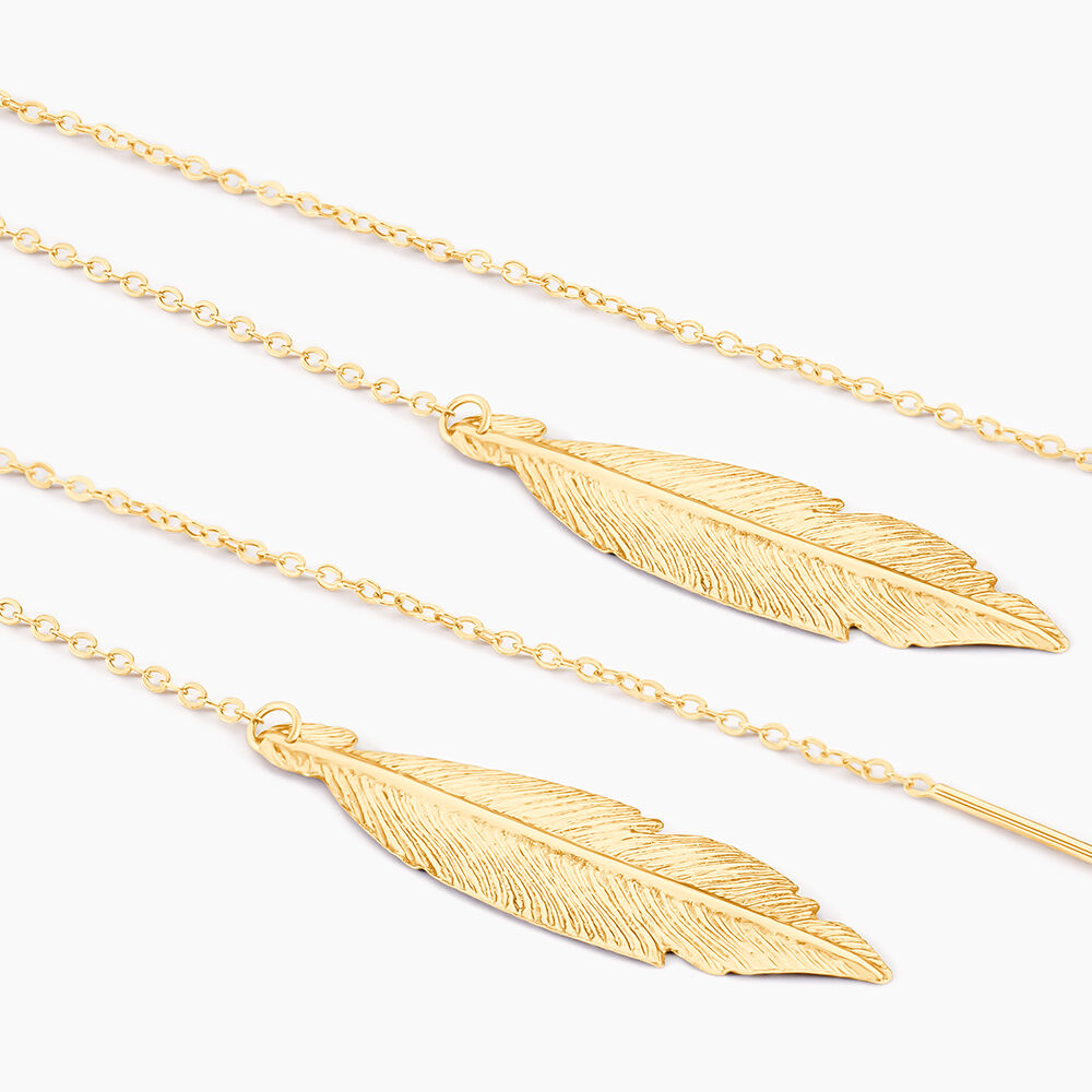 Boucles D'oreilles Pendantes Soline Or Jaune -  Femme | Marc Orian