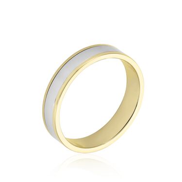 Alliance Hevan Ruban Or Bicolore