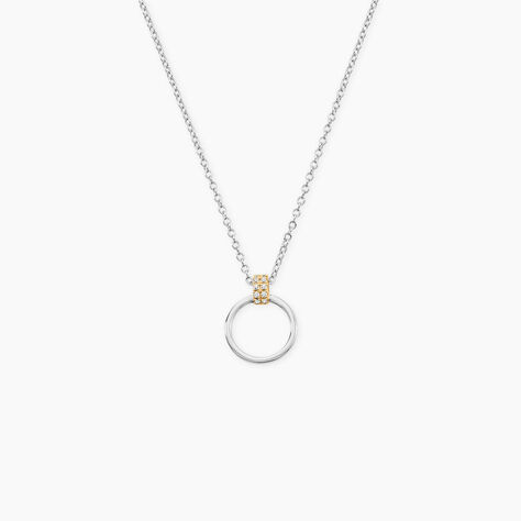 Collier Marcie Or Jaune Argent Blanc Oxyde De Zirconium - Colliers avec pierres Femme | Marc Orian