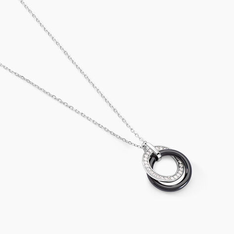 Collier Grizzel Argent Blanc Oxyde De Zirconium - Colliers avec pierres Femme | Marc Orian