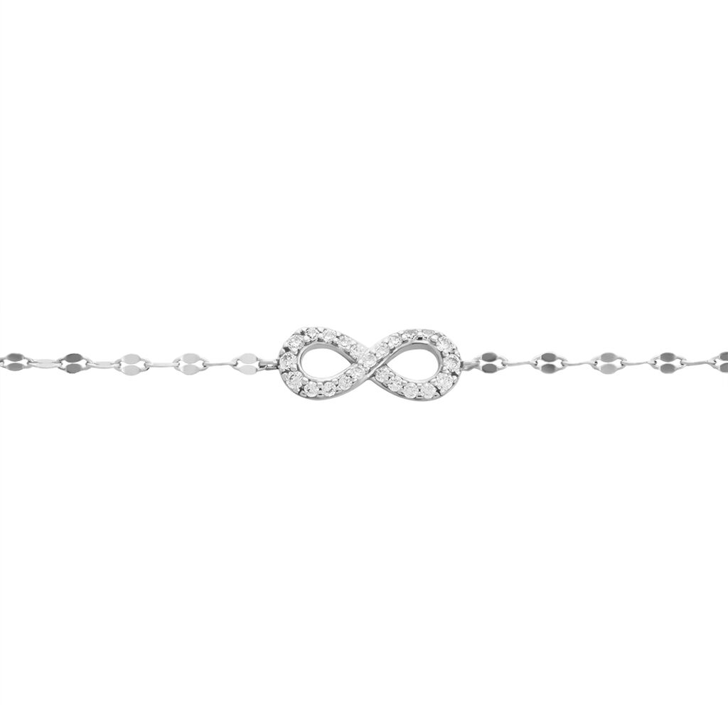 Bracelet Argent Wine Oxydes De Zirconium - Bracelets chaînes Femme | Marc Orian