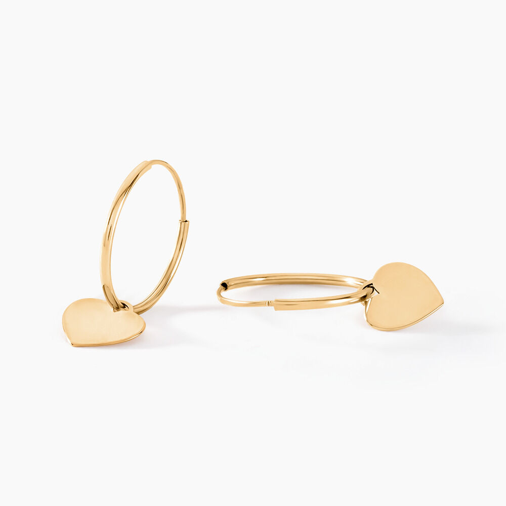 Cr&eacute;oles Belita Or Jaune - Boucles d'oreilles pampille Femme | Marc Orian