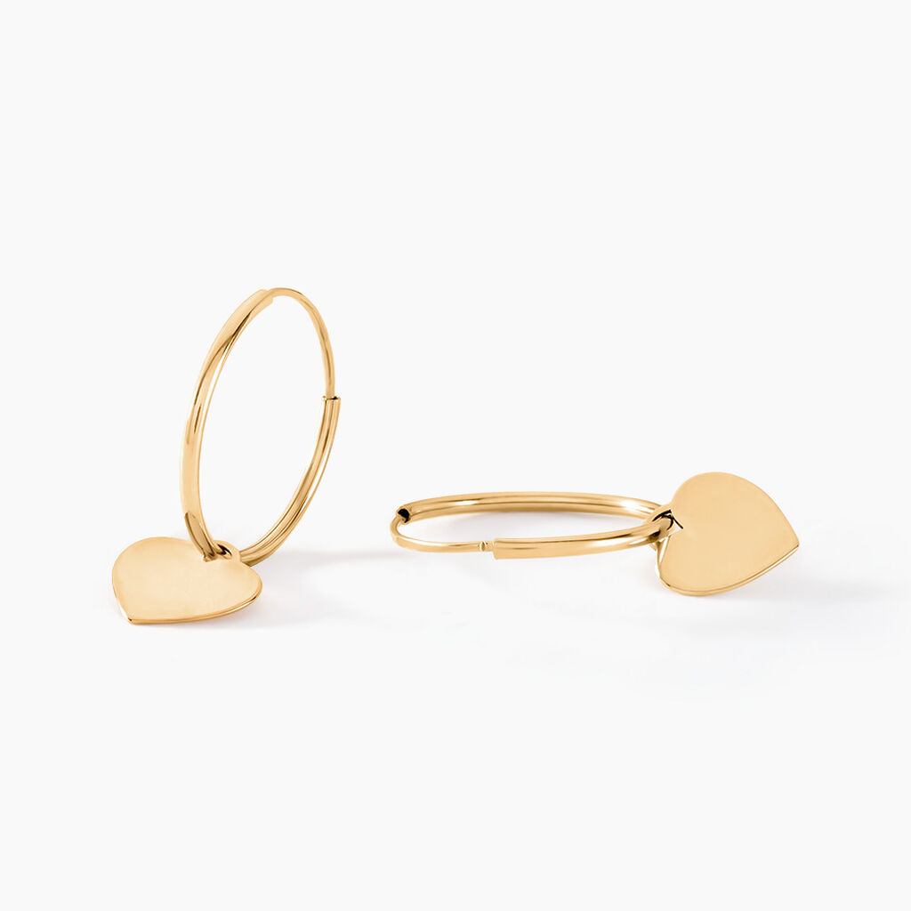 Cr&eacute;oles Belita Or Jaune - Boucles d'oreilles pampille Femme | Marc Orian