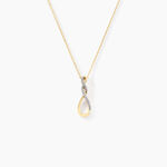 Collier Tunder Or Jaune Diamant - Colliers avec pierres Femme | Marc Orian