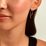 Boucles D'Oreilles Pendantes Joannie Plaqu&eacute; Or Jaune - Pendantes Femme | Marc Orian