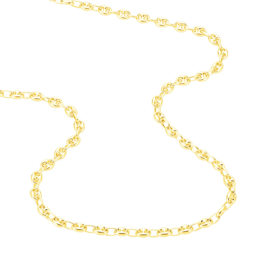 Collier Dami Maille Grain De Cafe Or Jaune - Chaines Femme | Marc Orian