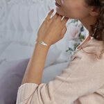 Bracelet Violka Argent Blanc - Bracelets fantaisie Femme | Marc Orian