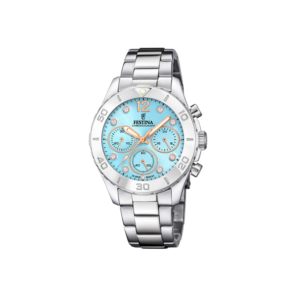 Montre Festina Boyfriend Bleu Sky - Montres étanches Femme | Marc Orian