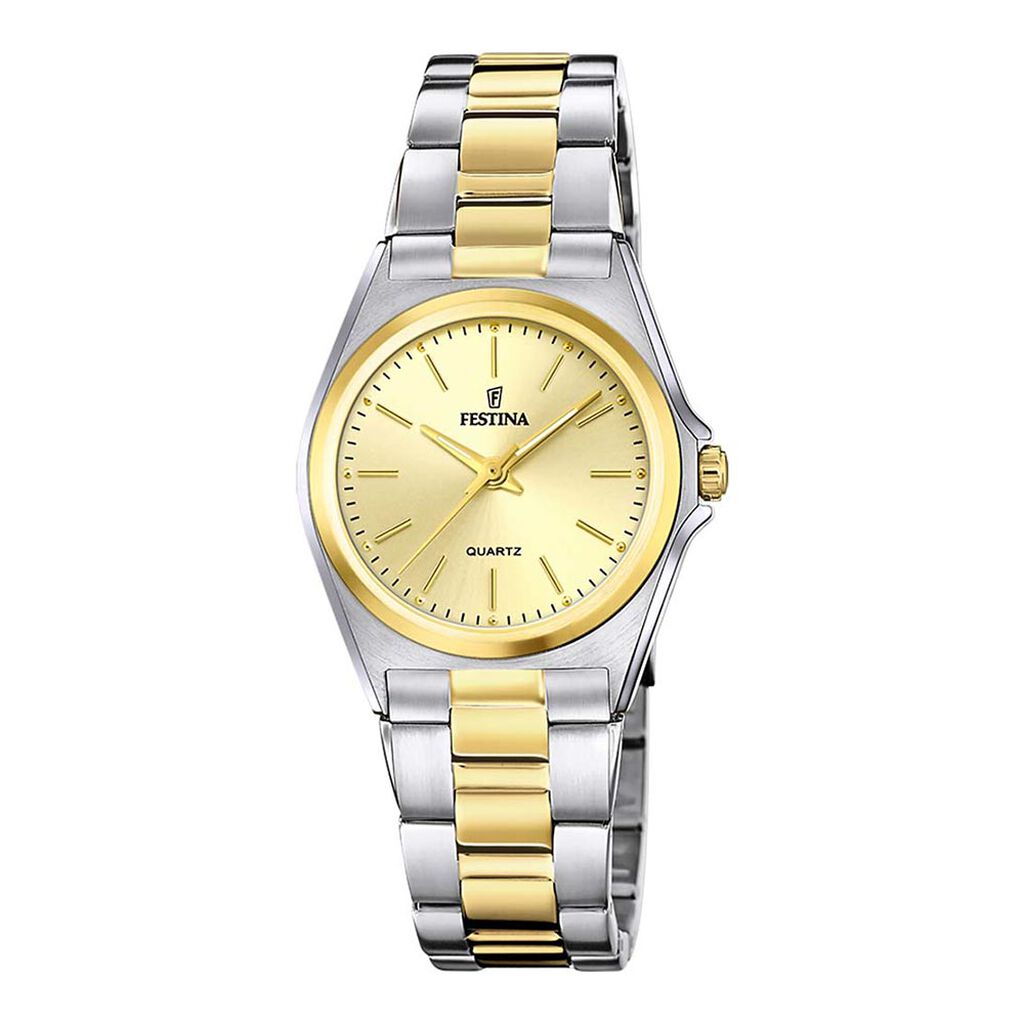 Montre Festina Classics Doré - Montres classiques Femme | Marc Orian