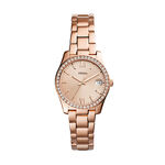 Montre Fossil Scarlette Rose - Montres classiques Femme | Marc Orian