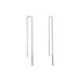 Boucles D'oreilles Pendantes Mila Argent Blanc - Pendantes Femme | Marc Orian
