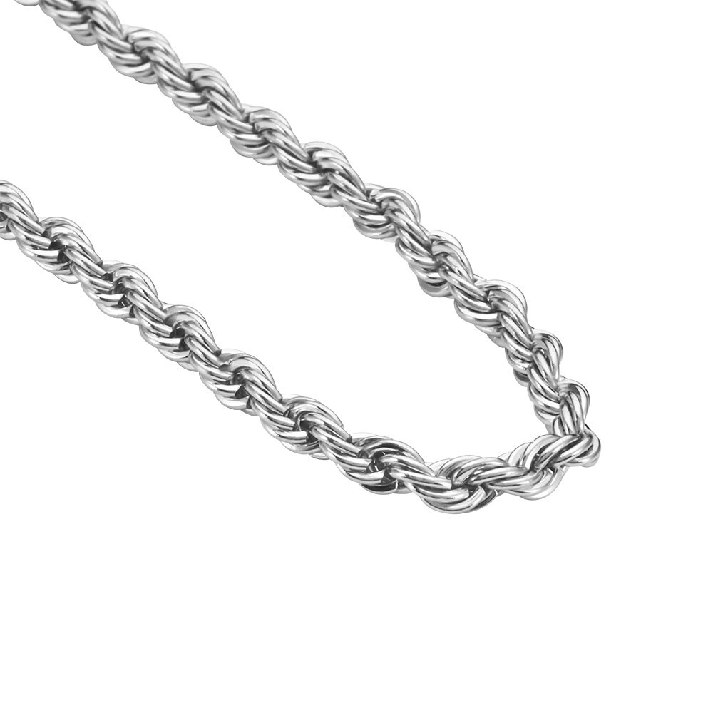 Collier Phebus Him Acier Blanc - Colliers fantaisie Homme | Marc Orian