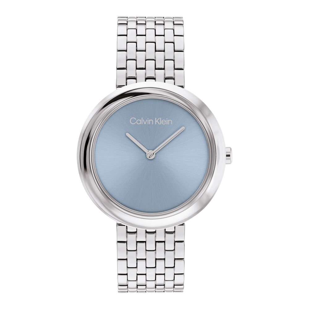 Montre Calvin Klein Twisted Bezel Bleu - Montres &eacute;tanches Femme | Marc Orian