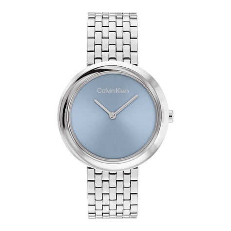 Montre Calvin Klein Twisted Bezel Bleu - Montres &eacute;tanches Femme | Marc Orian