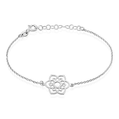 Bracelet Eudeline Argent Blanc - Bracelets chaînes Femme | Marc Orian