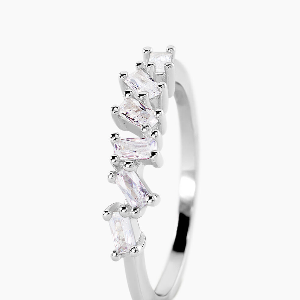 Bague Adonia Argent Blanc Oxyde De Zirconium - Bijoux fantaisie Femme | Marc Orian