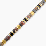 Bracelet Naturel Autres Tricolore Oeil De Tigre - Bracelets cha&icirc;nes Homme | Marc Orian
