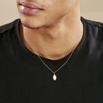 Pendentif Julius Sport Rugby Or Jaune - Pendentifs Famille | Marc Orian