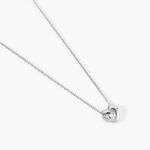 Collier Purete Or Blanc Diamant - Colliers avec pierres Femme | Marc Orian